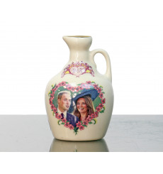 Rutherford's Ceramic Miniature - William & Kate Engagement (5cl)