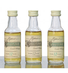 Cragganmore 12 Years Old - Miniatures (3x 5cl)