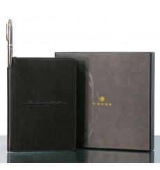 Macallan Pen & Leather Notebook By Cross