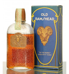 Old Ramshead 14 Years Old 1916 - 1930 Prohibition Era Whiskey (One Pint) **Leaking Bottle**