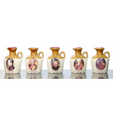 Assorted Historical Scots - Ceramic Decanter Minis (5x5cl)