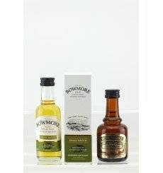 Bowmore 12 Years Old & Small Batch Bourbon Cask - Miniatures