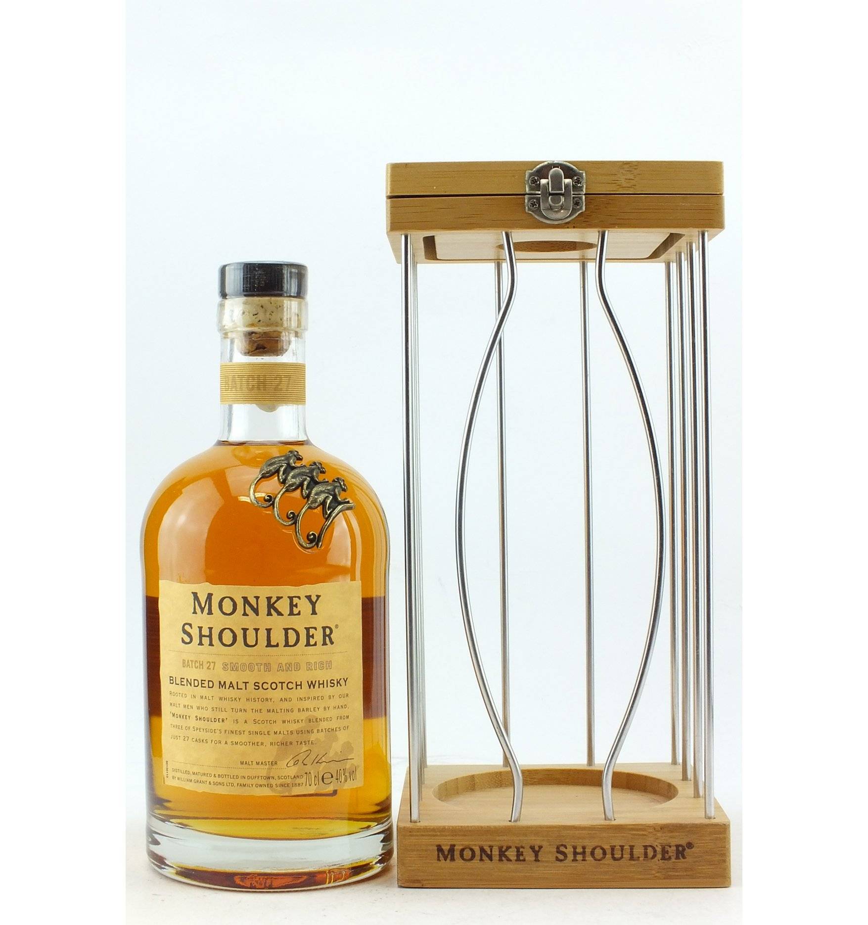 Monkey Shoulder - Batch 27 Cage Limited Edition - Just Whisky Auctions