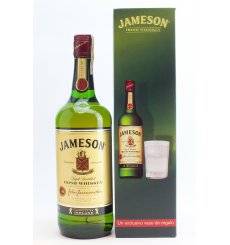 Jameson Irish Whisky (1 Litre) - With Glass