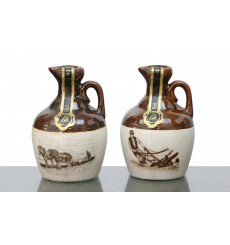 Rutherford's Ceramic Miniature - Plough Decanters (2x5cl)