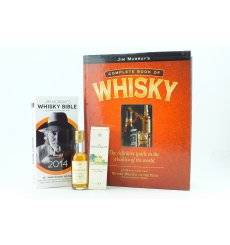 Macallan 10 Years Old Miniature & Jim Murray's Whisky Books x 2