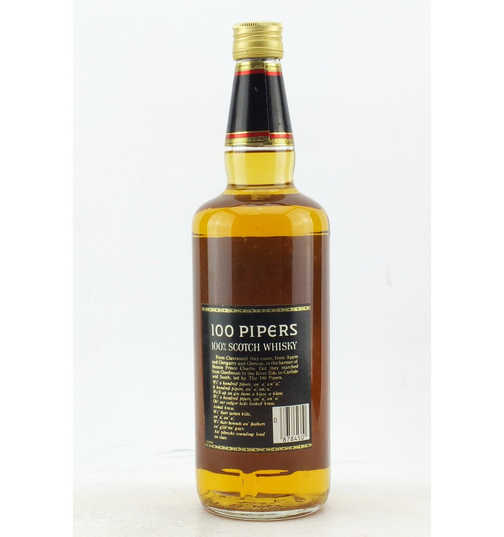 Seagram 100 Pipers Deluxe Scotch Whisky - Just Whisky Auctions