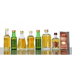 Assorted Miniatures x 7 Incl Mortlach G&M