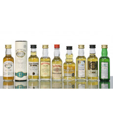 Assorted Miniatures x 8 Incl Bowmore 12
