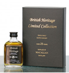 Macallan 25 Years Old - British Heritage Angel Of The North Miniature (5cl)