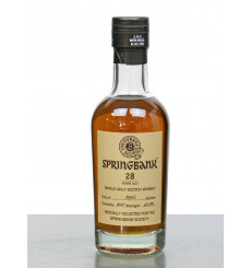 Springbank 28 Years Old - Selected For Springbank Society Members (20cl)