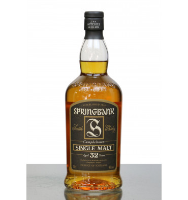 Springbank 32 Years Old 1971
