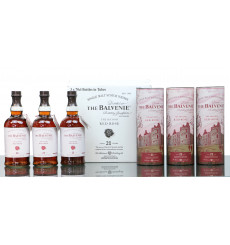 Balvenie 21 Years Old - The Second Red Rose (Story No.5) Case (3x70cl)