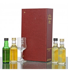 The Singles Bar Miniature Set - With Nosing Glass (4x5cl)