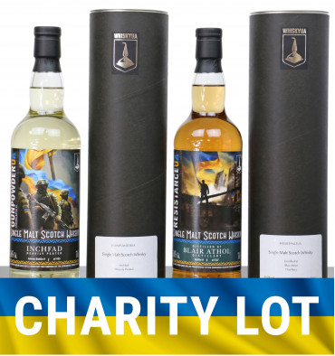 Blair Atholl & Inchfad (Loch Lomond) - Ukranian Armed Forces Benefit *Charity Bottles* (2x 70cl)