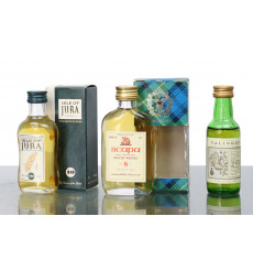 Assorted Miniatures x 3 Incl Scapa 8 Years Old