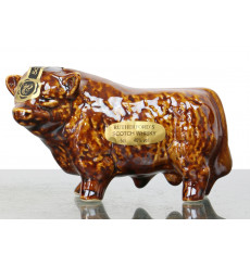 Rutherford's Ceramic Miniature - Brown Bull Decanter (5cl)