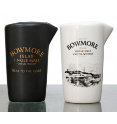 Bowmore Miniature Ceramic Water Jugs x2
