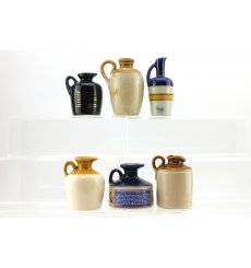 Assorted Ceramic Miniatures x 6