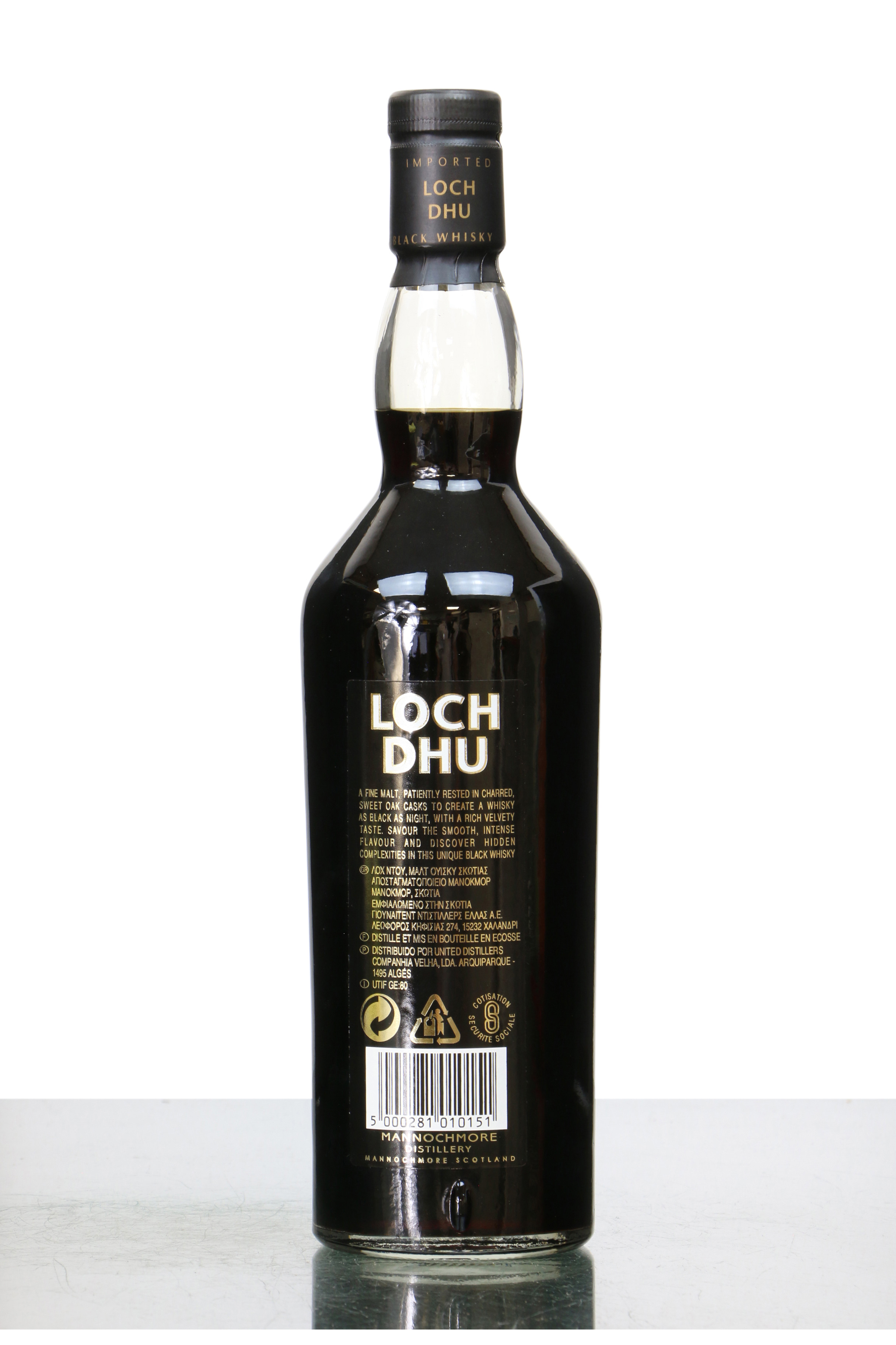 Loch Dhu 10 Years Old - The Black Whisky - Just Whisky Auctions