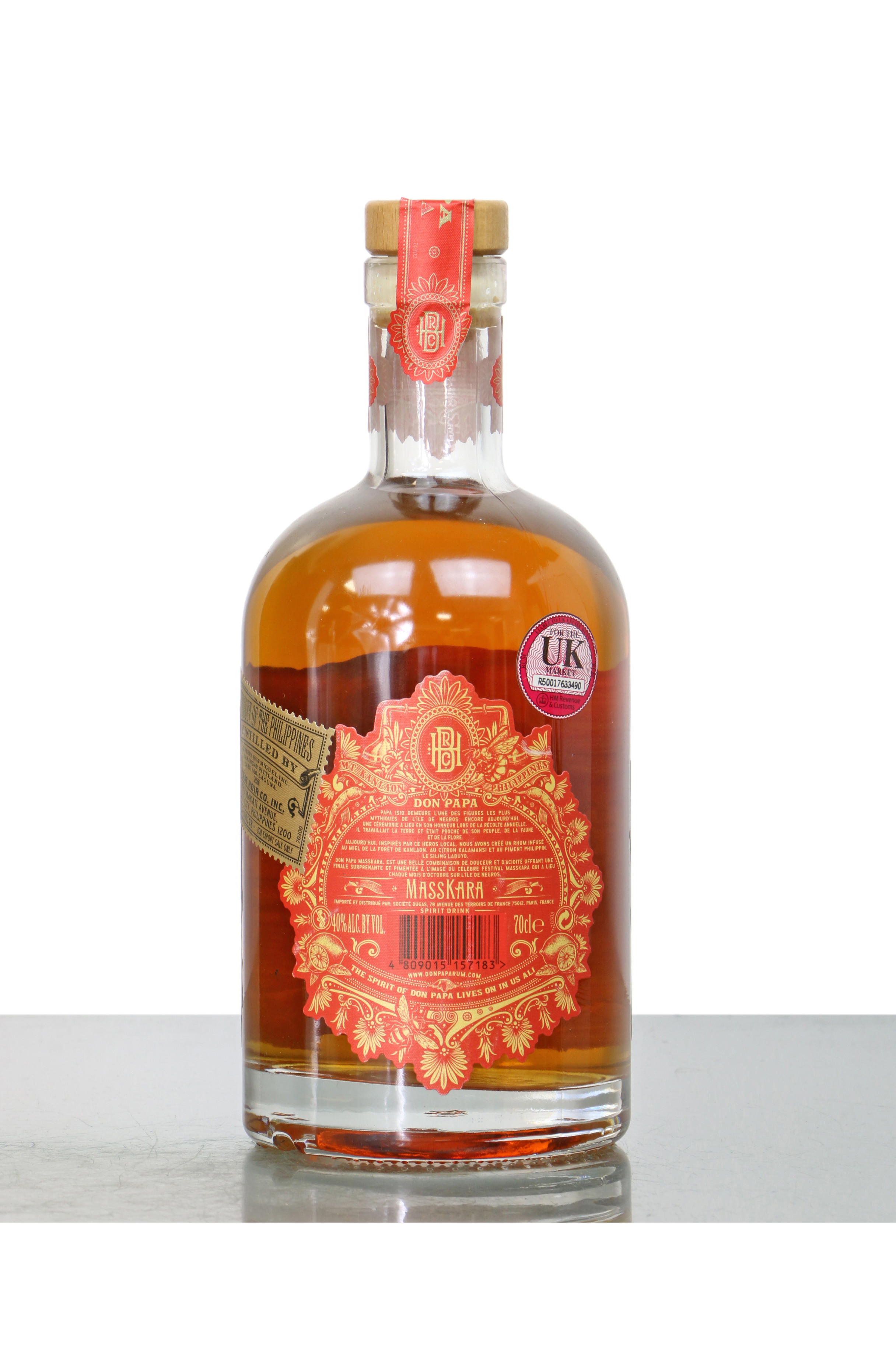 Don Papa Rum - MassKara - Just Whisky Auctions