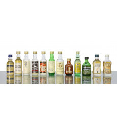 Assorted Blended Miniatures x 12 inc Old Style Jura