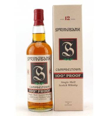 Springbank 12 Years Old - 100 Proof