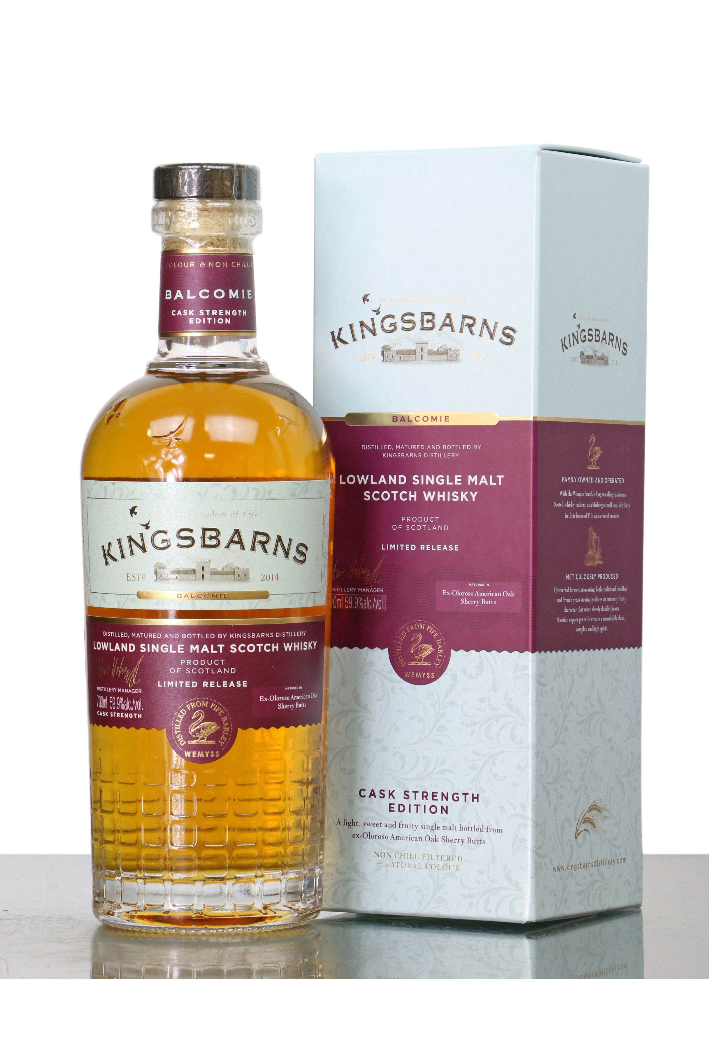 Kingsbarns - Balcomie Cask Strength Limited Edition - Just Whisky Auctions