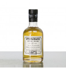 Springbank 22 Years Old - Open Day May 2022 (20cl)