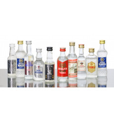 Assorted Vodka Miniatures (x10)