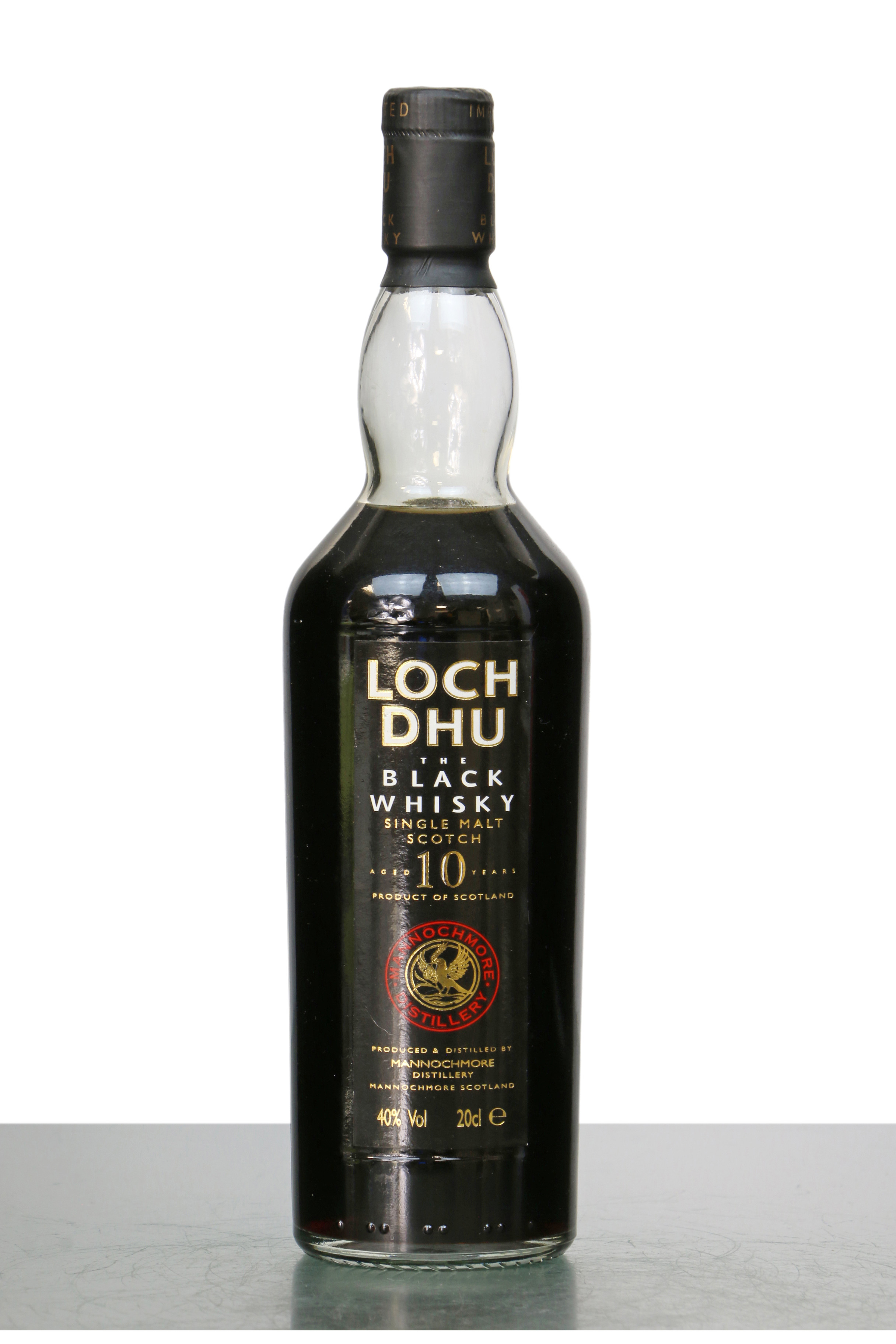 Loch Dhu 10 Years Old - Black Whisky (20cl) - Just Whisky Auctions