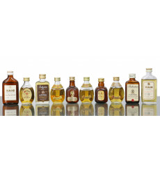 Assorted Miniatures (10x 5cl) Incl Ballantines 12 Years Old
