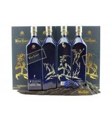 Johnnie Walker Blue Label - Year of the Ram Collection & Stand