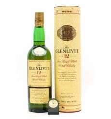 Glenlivet 12 Years Old with Clock