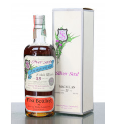 Macallan 25 Years Old 1976 - Silver Seal First Bottling