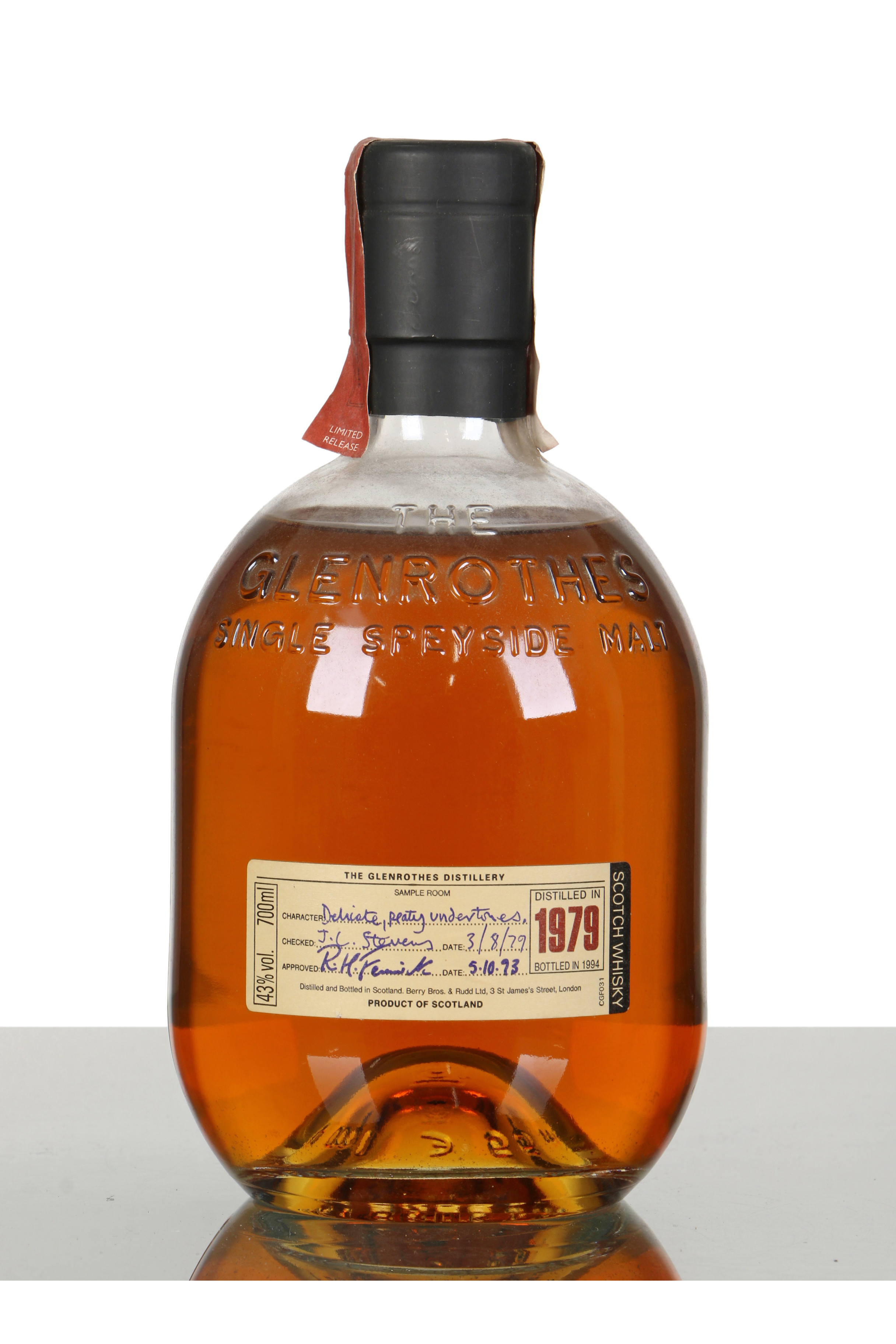 Glenrothes 1979 - 1994 Limited Release - Just Whisky Auctions