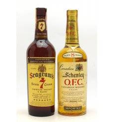 Schenley O.F.C. 8 Years Old 1970 & Seagram's