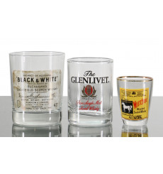 Assorted Whisky Glasses (x3)