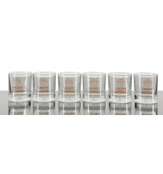Chequers Whisky Tumblers x6