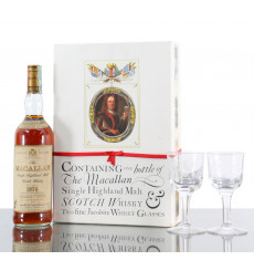 Macallan 18 Years Old 1974 - Jacobite Set With Glasses (Giovinetti & Figli)