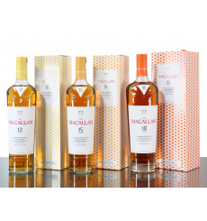 Macallan 12, 15 & 18 Years Old - The Colour Collection (3x70cl)