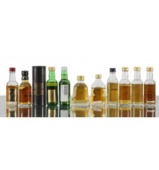 Assorted Whisky Miniatures Incl Balmoral 15 Years Old (10x5cls)