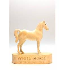 White Horse Ceramic Horse
