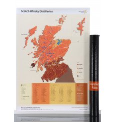 Scotch Whisky Experience - Distillery Map