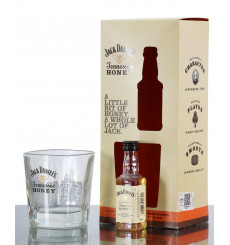 Jack Daniel's Tennessee Honey Miniature & Glass