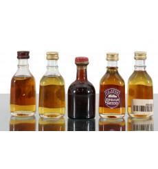 Assorted Whisky Liqueurs (5x5cls)
