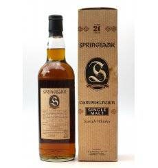 Springbank 21 Years Old