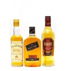 Blended Whisky Mixed Lot x3