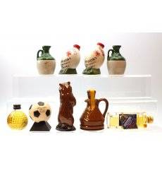 Assorted Novelty & Ceramic Miniatures x9