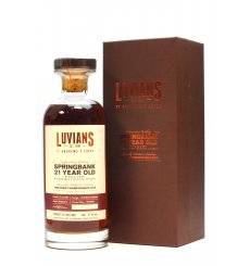 Springbank 21 Years Old 1993 - Luvian's Open Championship 2015